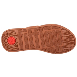 Chanclas FitFlop F-Mode FW4-592 marrón 3