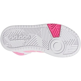 Zapatillas Adidas Hoops 3.0 Mid K IG3716 blanco 5