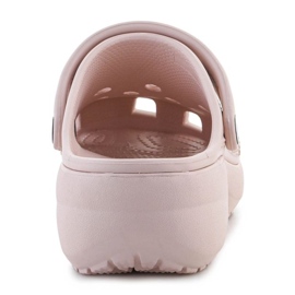 Chanclas Crocs Classic Platform Clog W 206750-6UR rosado 8