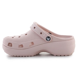 Chanclas Crocs Classic Platform Clog W 206750-6UR rosado 9