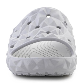 Chanclas Crocs Classic Geométrico Slide V2 W 209608-1FT gris 5