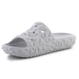 Chanclas Crocs Classic Geométrico Slide V2 W 209608-1FT gris 6