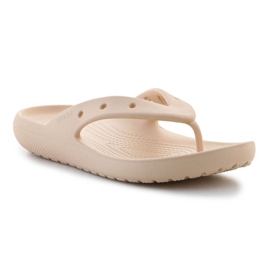 Chanclas Crocs Classic Flip V2 209402-2DS beige 5