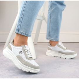 Deportivas Filippo W PAW531A piel blanco 4