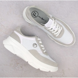 Deportivas Filippo W PAW531A piel blanco 8