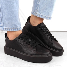 Zapatillas deportivas con plataforma Big Star INT2001A negro 3