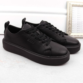 Zapatillas deportivas con plataforma Big Star INT2001A negro 5