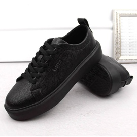 Zapatillas deportivas con plataforma Big Star INT2001A negro 6