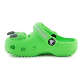 Chanclas Crocs Classic I Am Dinosaur Clog 209700-3WA verde 4