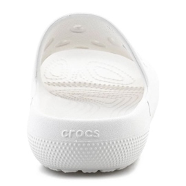 Chanclas Crocs Classic Slide v2 U 209401-100 blanco 5