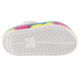 Chanclas Crocs Off Court Glitter Band Zuecos para niños 209714-1FS blanco 3