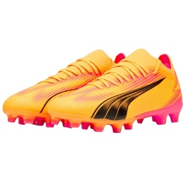 Zapatillas de fútbol Puma Ultra Match FG/AG 107754 03 naranja 5