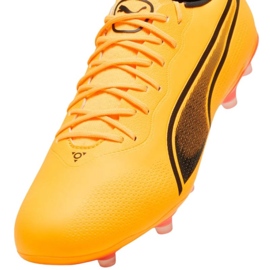Zapatillas de fútbol Puma King Pro FG/AG M 107566 06 naranja 3
