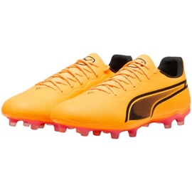 Zapatillas de fútbol Puma King Pro FG/AG M 107566 06 naranja 5