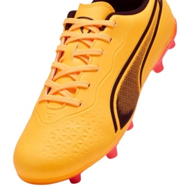 Zapatillas de fútbol Puma King Match FG/AG 107573 05 amarillo 3