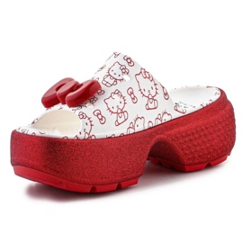 Chanclas Crocs Hello Kitty Stomp Slide Blanco W 209815-100 7