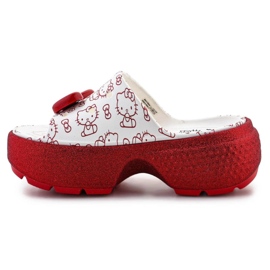 Chanclas Crocs Hello Kitty Stomp Slide Blanco W 209815-100 8