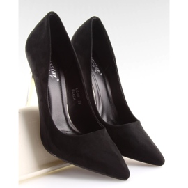 Ante LE-08 Tacón oro negro 1 Ante LE-08 Tacón oro negro 1