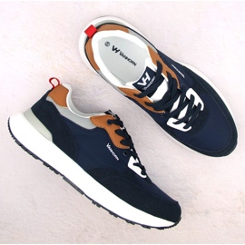Zapatillas deportivas Vanhorn WOL241 azul marino 3