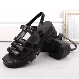 Sandalias Zaxy de goma perfumada W NN285039 INT2008A negro 6