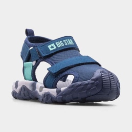 Sandalias Big Star NN374236 azul 5