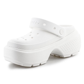 Chanclas Crocs Stomp Clog 209347-0WV blanco 4