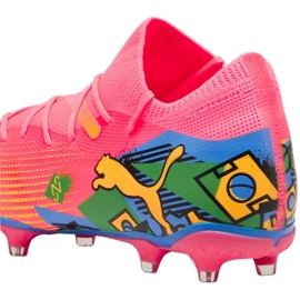 Zapatillas de fútbol Puma Future 7 Match Njr FG/AG M 107840 01 rojo 4