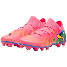 Zapatillas de fútbol Puma Future 7 Match Njr FG/AG M 107840 01 rojo 5