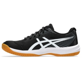 Zapatillas de voleibol Asics Upcourt 6 M 1071A104 001 negro 7