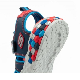 Sandalias Skechers 402213L/NVRD azul 7