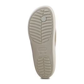 Chanclas Crocs Classic Platform Flip 207714-2Y2 beige 7