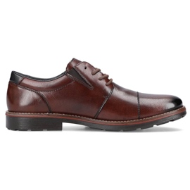 Zapatos con banda elástica Rieker M 15320-25 marrón 9