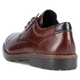 Zapatos con banda elástica Rieker M 15320-25 marrón 10