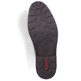 Zapatos con banda elástica Rieker M 15320-25 marrón 15