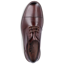 Zapatos con banda elástica Rieker M 15320-25 marrón 16
