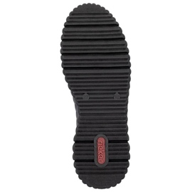 Zapatos cuña Rieker W N2501-00 negro 10