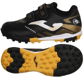 Zapatillas de fútbol Joma Potente 2401 Tf POJW2401TFV negro 4