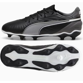 Zapatillas de fútbol Puma King Match FG/AG 108048-01 negro 4