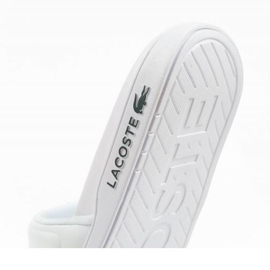 Chanclas Lacoste Croco Dualiste 201R5 743CMA00201R5 blanco 6