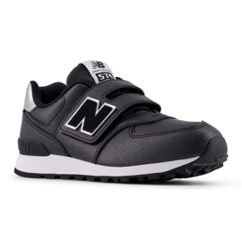 Zapatillas New Balance con cierre de velcro PV574FM negro 3