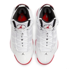 Nike Zapatos Jordan 6 Anillos 322992-160 blanco 4