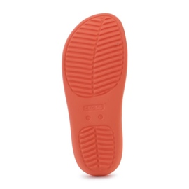Chanclas Crocs Getaway Platform H-Strap 209409-84F naranja 5