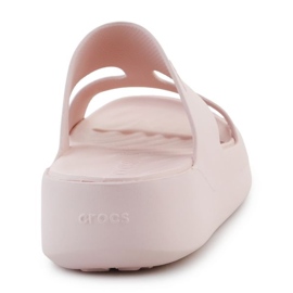 Chanclas Crocs Getaway Platform H-Strap 209409-6UR beige 4