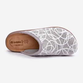 Pantuflas Brillantes Mujer Inblu CT000028 Gris 2