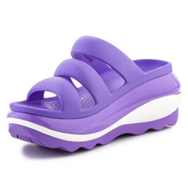Zuecos Crocs Mega Crush con triple correa 209842-5AJ violeta 5