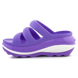 Zuecos Crocs Mega Crush con triple correa 209842-5AJ violeta 6