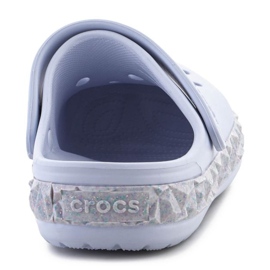 Chanclas Crocs Crockband Geométrica Glitter Band Clog 210134-5AF violeta 4