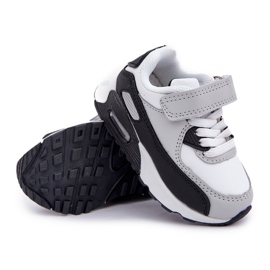 FR1 Zapatillas Deportivas Infantiles con Plataforma, Blanco y Negro 5