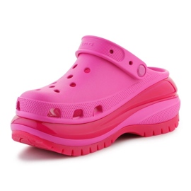 Chanclas Crocs Mega Crush Clog 207988-6UB rosado 4