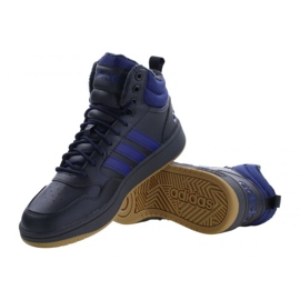 Zapatillas Adidas Hoops 3.0 Mid Wtr IF2635 azul 5